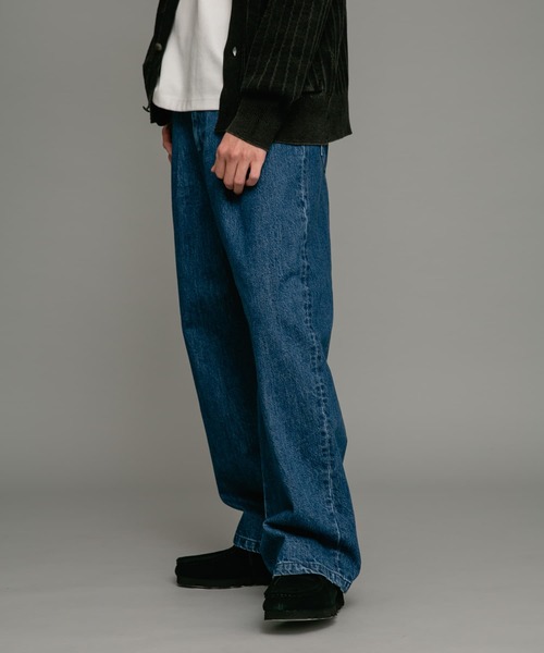 URBAN RESEARCH Sonny Label ジーンズ タックワイドデニムパンツ