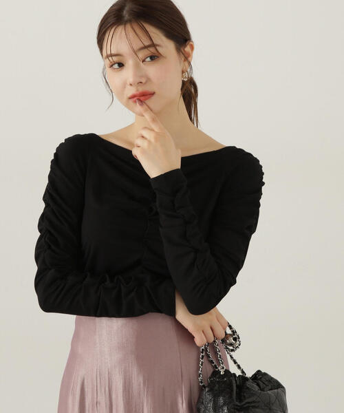 tシャツ シャーリングロングＴ / 1214260903 レディース
