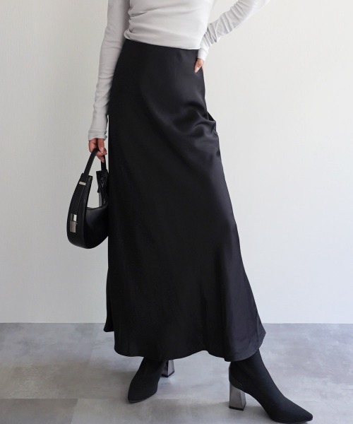 Rashik スカート サテンAラインスカート : ZOZOTOWN Yahoo!店 - 通販