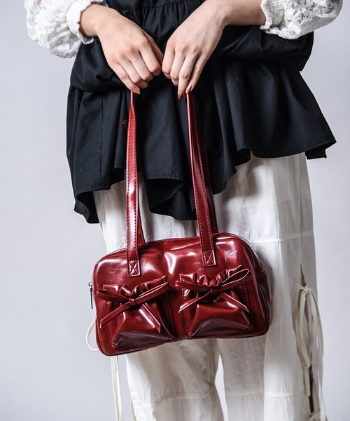 CALIFORNIA OUTFITTERS ハンドバッグ 3-8E12 リボン ポケット