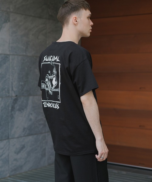 suicidal tendencies crew tシャツ ROOP TOKYO tシャツ SUICIDAL TENDENCIES TS 8 Skater + Sticker