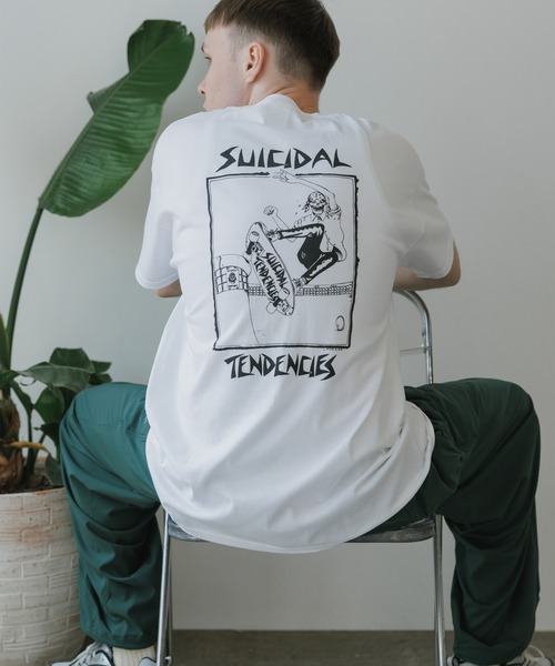 ROOP TOKYO tシャツ SUICIDAL TENDENCIES TS 8 Skater + Sticker