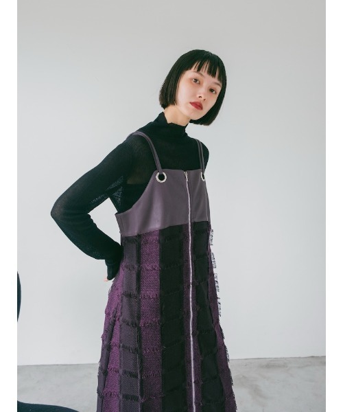 sahara ワンピース Eyelet Cut Jacquard Dress : ZOZOTOWN Yahoo!店
