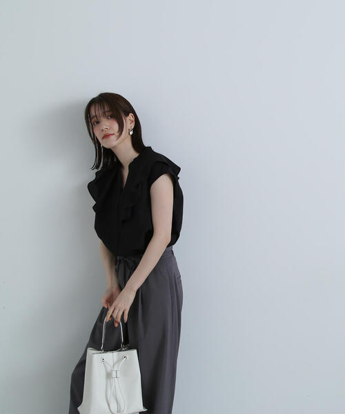 「N.（N. Natural Beauty Basic）」 半袖ブラウス MEDIUM ピンク レディース N.Natural Beauty Basic 「N.（N. Natural Basic）」 半袖