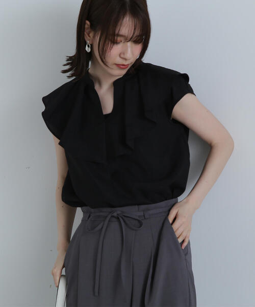 「N.（N. Natural Beauty Basic）」 半袖ブラウス MEDIUM ピンク レディース N.Natural Beauty Basic 「N.（N. Natural Basic）」 半袖
