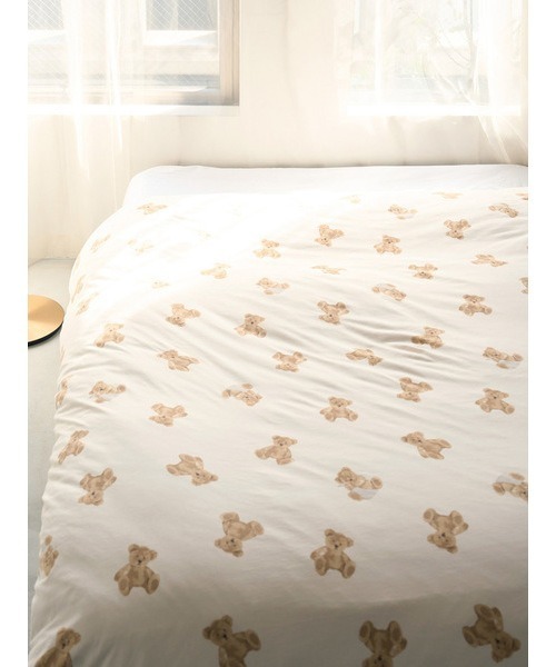 gelato pique Sleep ベッド 寝具 「Sleep」ベア柄2点セット（ダブル