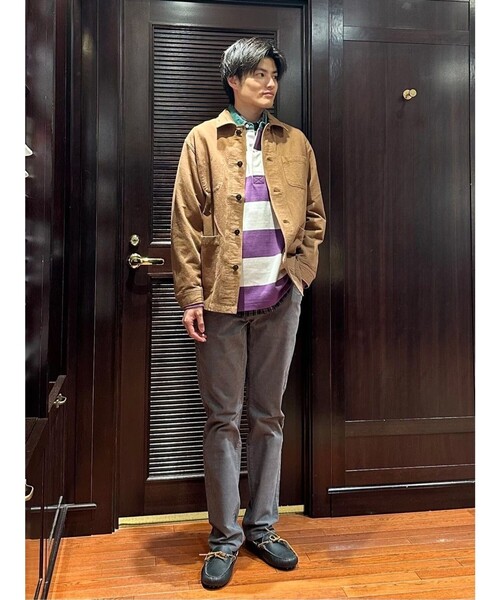 BROOKS BROTHERS カバーオール コットン モールスキン チョア 