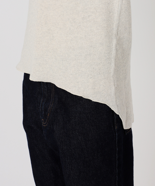 SLOBE IENA tシャツ Wフェイスジャージヘンリープルオーバー