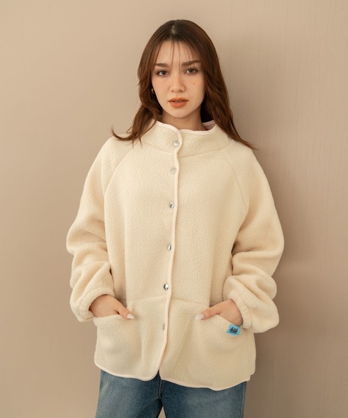 Nu（Hi! ONLINE STORE） ブルゾン アウター 「Nu」ボアフリース