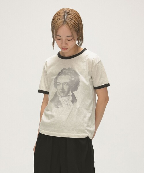 tシャツ 「別注」SCREEN STARS × maturely / ミュージシャン ショートスリーブ レディース