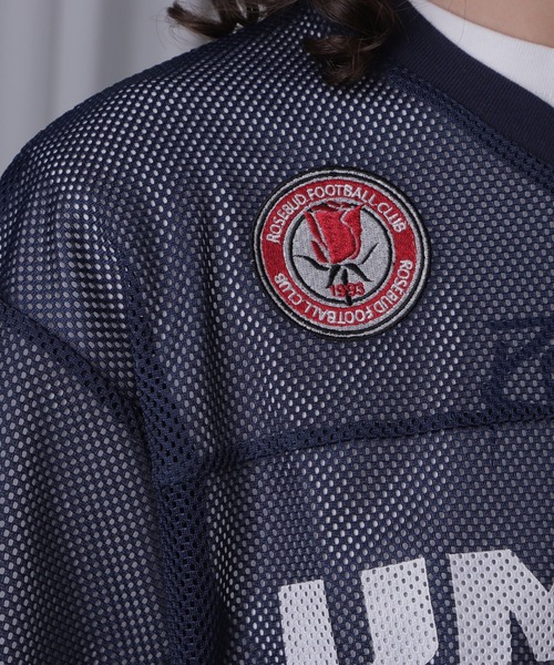 UMBRO×ROSE BUD ハーフスリーブメッシュゲームシャツ Tシャツ ROSE BUD｜UMBRO*ROSE BUD/<ROSE BUD限定>ハーフスリーブ