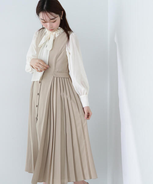 NATURAL BEAUTY BASIC ジャンパースカート 「美人百花掲載
