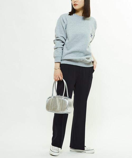 CONVERSE TOKYO スラックス パンツ EASY SEMIFLARE STITCH SLACKS