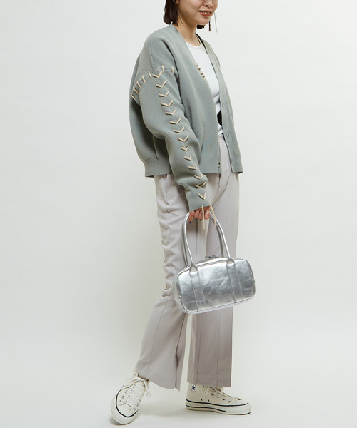 CONVERSE TOKYO スラックス パンツ EASY SEMIFLARE STITCH SLACKS