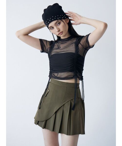 MURUA（ムルーア） tシャツ グラデーションシアートップス レディース