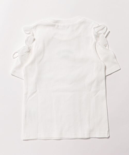 PINKHUNT（ピンクハント） tシャツ プリーツフリル袖 Tシャツ 0521K