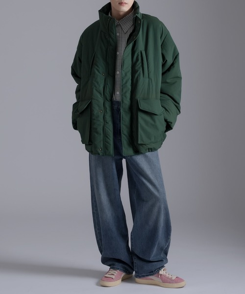 MONCLER◇ダウンジャケット/1/ナイロン/NVY/D20934696605// MONCLER