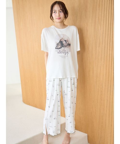 スナイデルホーム　マイメロディ　Tシャツ　ルームウェア　未使用タグ付き 楽天市場】【MY MELODY】Tシャツ SNIDEL HOME スナイデルホーム