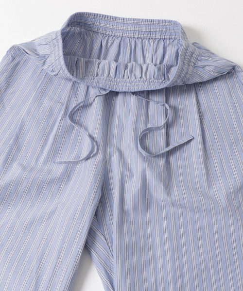 URBAN RESEARCH パンツ new basic インドスビンコットンストライプ  