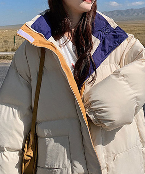 「c.u.l」 ジップアップブルゾン L アイボリー レディース_画像6