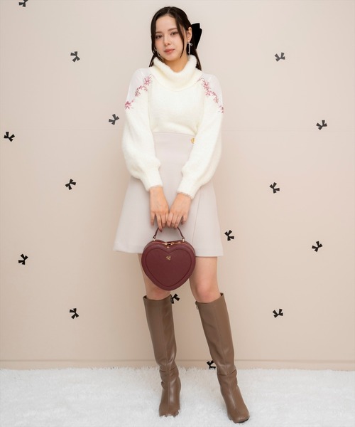 「WILLSELECTION」 タートルネックニット FREE ブラック レディース_画像5