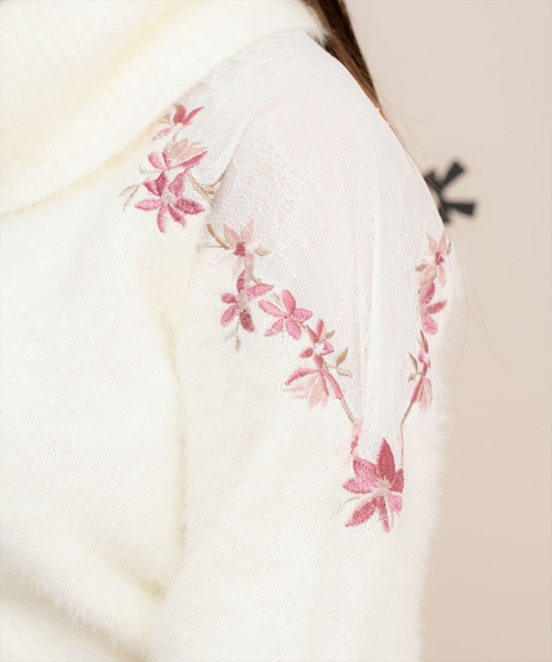 「WILLSELECTION」 タートルネックニット FREE ブラック レディース_画像8