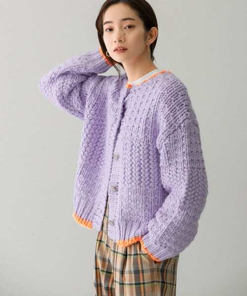 「KBF」 長袖ニット ONE ベージュ レディース_画像8