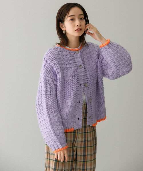 「KBF」 長袖ニット ONE ベージュ レディース_画像10