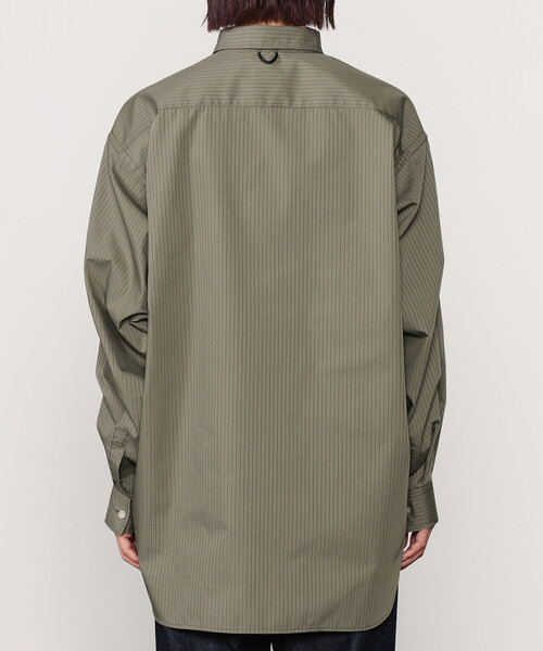 ブラウス シャツ 「DAIWA PIER39」オープンカラーシャツ レディース DAIWA PIER39 ブラウス シャツ | W's TECH REGULAR STRIPE SHIRT