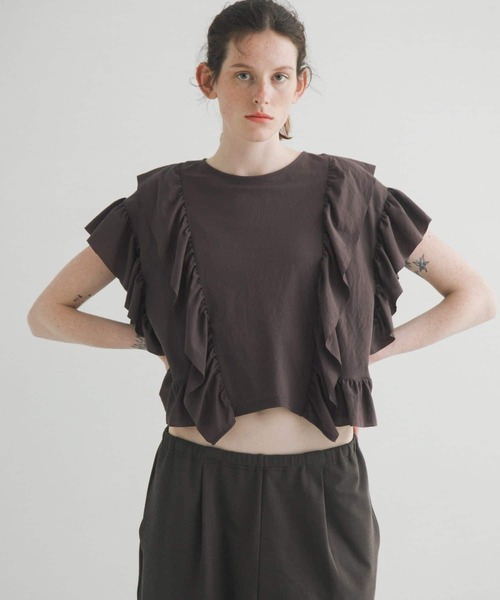 tシャツ frill frill tee レディース