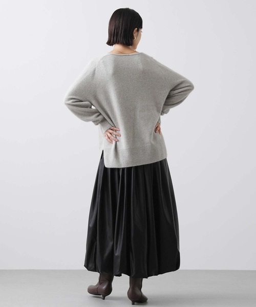 「Torrazzo Donna」 プリーツスカート FREE ブラウン レディース_画像5