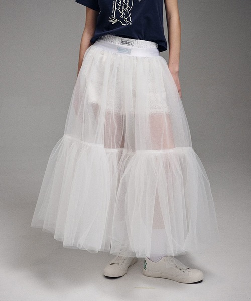 スカート MAXI SKIRT TULLE / マキシ スカート チュールの画像