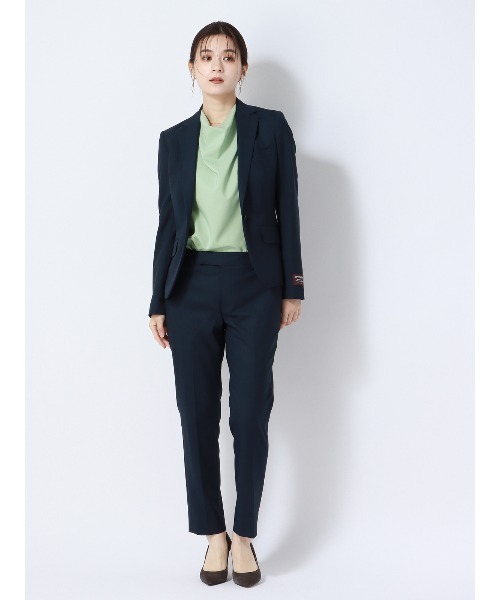 美品 ザ ロウ THE ROW ブラウス シャツ ノースリーブ ジャージー 無地 トップス レディース XS ネイビー ブラウス シャツ ドレープブラウス ノースリーブ ウォッシャブル