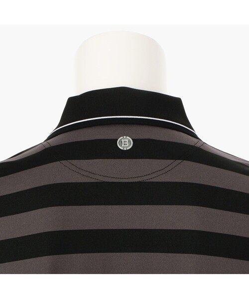 BRIEFING ストライプポロシャツ Mサイズ BRIEFING ポロシャツ MEN'S MARINE STRIPE POLO メンズ