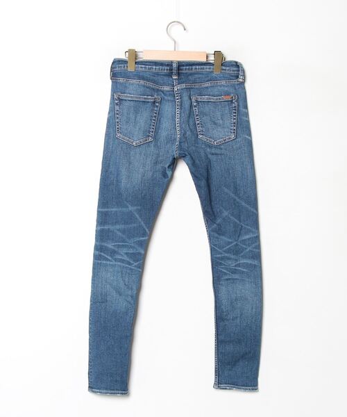 [RNA] повреждение обработка Denim брюки 3 голубой женский 