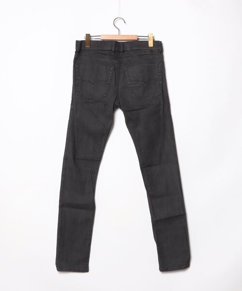 Diesel ダメージ加工スキニーデニムパンツ DIESEL 「DIESEL」 加工スキニーデニムパンツ 30 ブラック