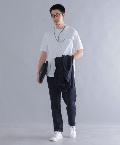 「SHIPS」 半袖Tシャツ LARGE ブラック メンズ