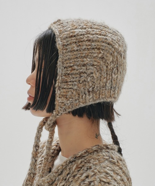 TODAYFUL ニット帽 ニットキャップ Mix Knit Scarf レディース