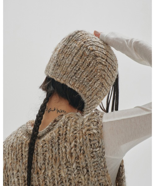 TODAYFUL ニット帽 ニットキャップ Mix Knit Scarf レディース