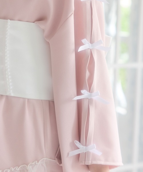 浴衣 リボンシアーフリルプリンセス浴衣 レディース_11