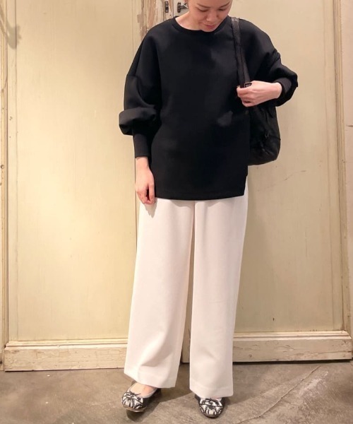BEARDSLEY 長袖 カットソーFREE size BEARDSLEY 「BEARDSLEY」 長袖カットソー FREE ブラック