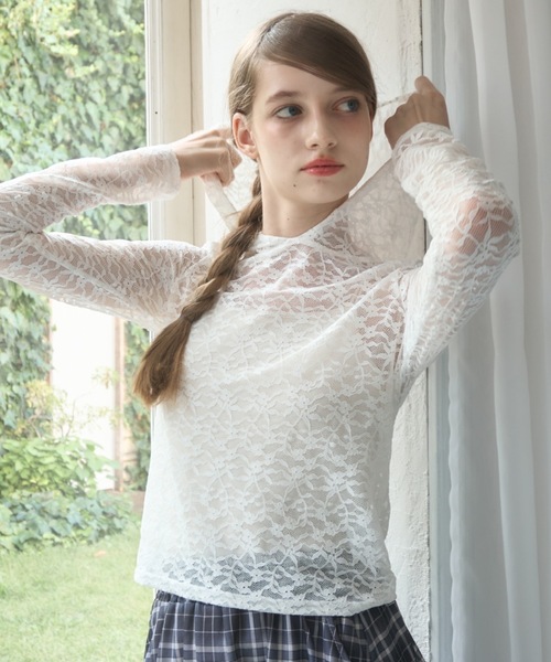 Birthday room（バースデイルーム） tシャツ フード付きレーストップス