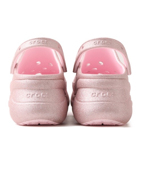 crocs サンダル Bae Glitter Clog / クロックス ベイ グリッター