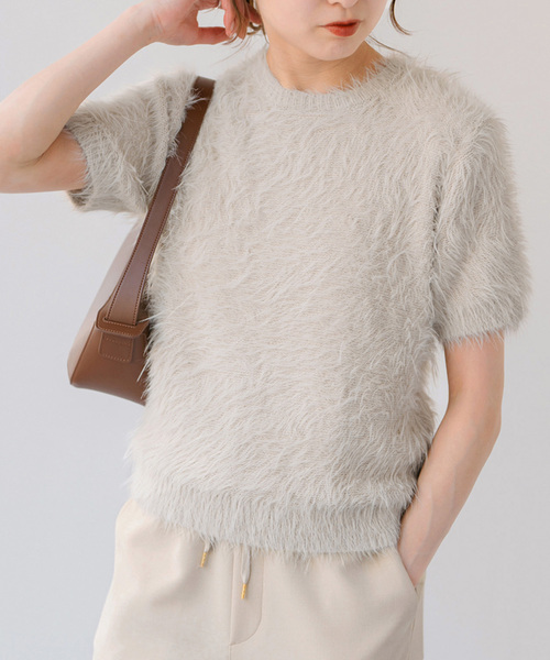 Spick＆Span ニット セーター 「追加」手洗い可 / フェザー