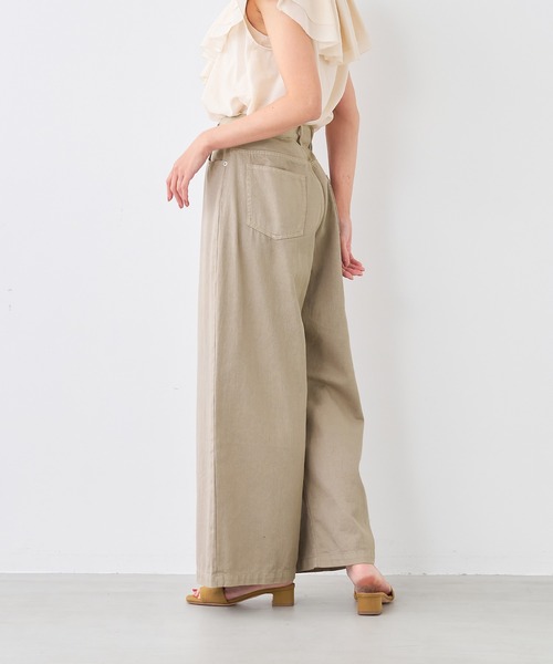 [MICA&DEAL] Denim брюки 38 голубой женский 