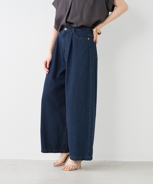 [MICA&DEAL] Denim брюки 38 голубой женский 
