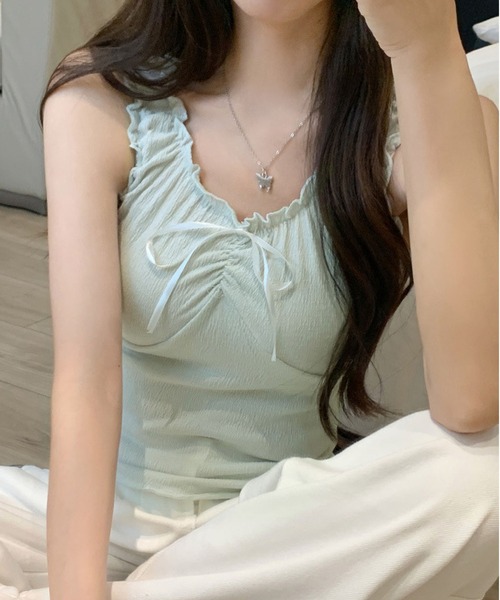 MAISON DE THERESE（メゾン ド テレーズ） タンクトップ ノースリーブ