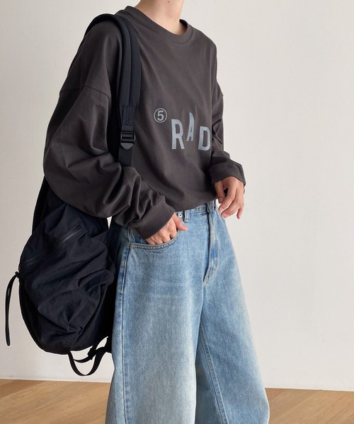 「CANAL JEAN」 長袖カットソー MEDIUM サンドベージュ レディース