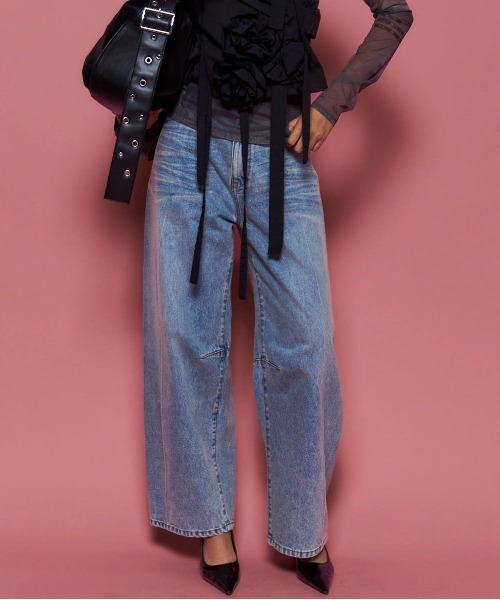 MAISON SPECIAL ハイウエスト コクーンデニム 36 MAISON SPECIAL（メゾンスペシャル）の「High Waist Cocoon