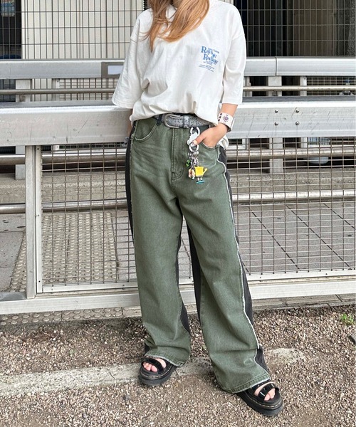 「sedacle」 デニムパンツ MEDIUM ブラック メンズ
